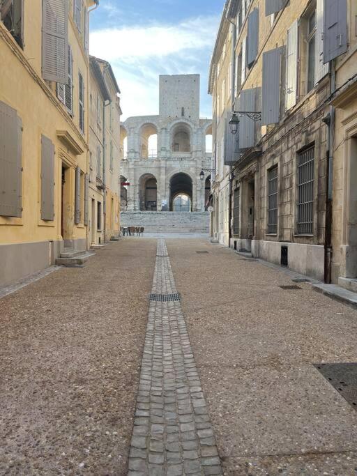 "La Maison Jaune" Arles Centre Terrasse Esterno foto